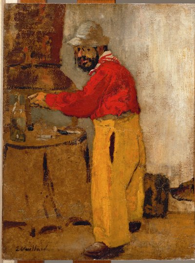 Henri de Toulouse-Lautrec, een Villeneuve sur Yonne, chez les Natansons (olieverf op doek) door Edouard Vuillard