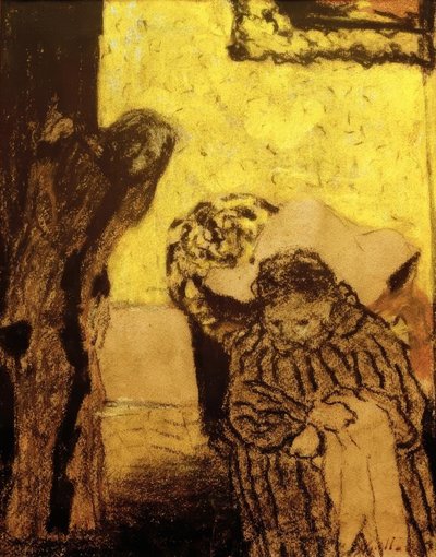 De siësta of het herstel door Edouard Vuillard