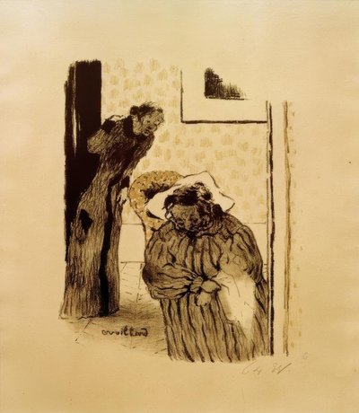 De siësta of het herstel door Edouard Vuillard