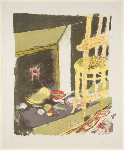 Landschappen en interieurs: De haard door Edouard Vuillard