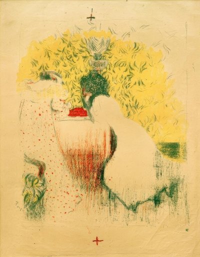 De twee schoonzussen door Edouard Vuillard