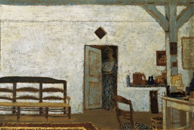 Misia in Villeneuve-sur-Yonne door Edouard Vuillard