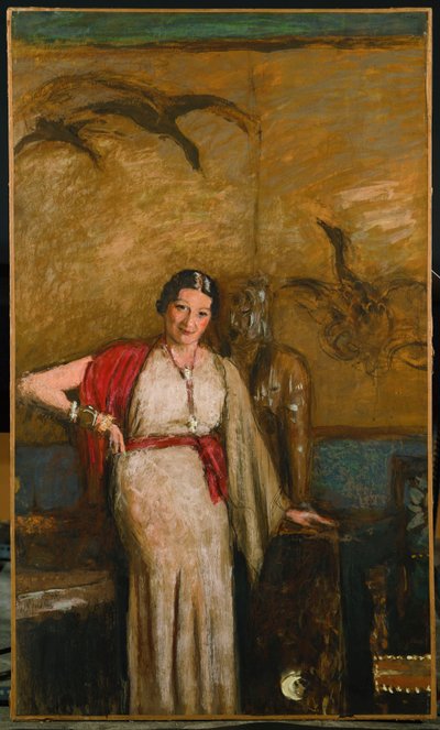 Mme Freyssinet, ca. 1934 door Edouard Vuillard
