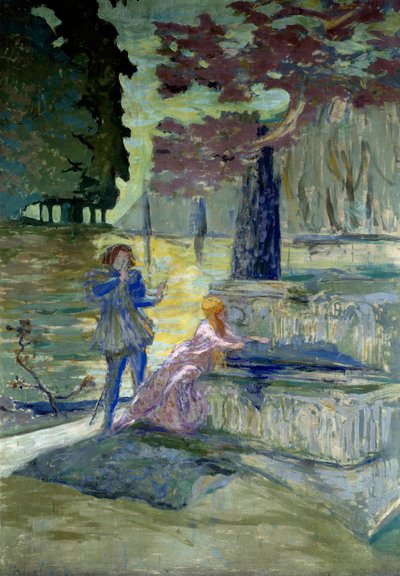 Pelleas en Melisande. Illustratie voor de opera van Claude Debussy door Edouard Vuillard