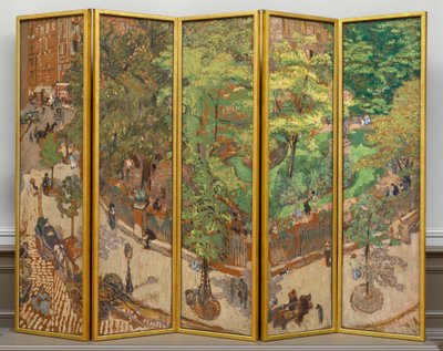 Place Vintimille, 1911 door Edouard Vuillard