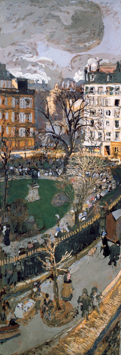 Place Vintimille, Parijs, 1908-1910 door Edouard Vuillard