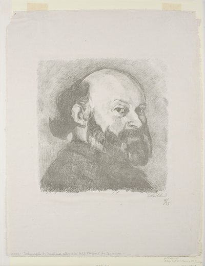Portret van Cézanne door Edouard Vuillard