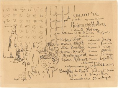 Rosmersholm door Edouard Vuillard