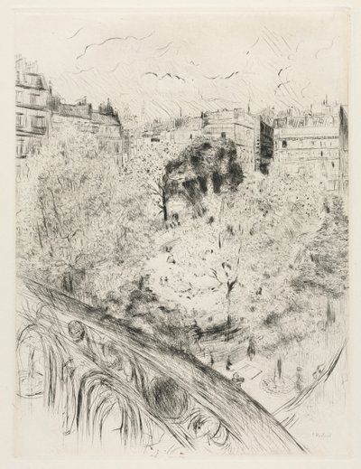 Plein Vintimille door Edouard Vuillard