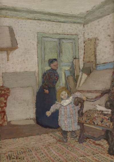 De eerste stappen door Edouard Vuillard
