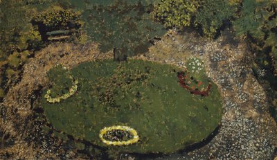 Het Ronde Gazon door Edouard Vuillard