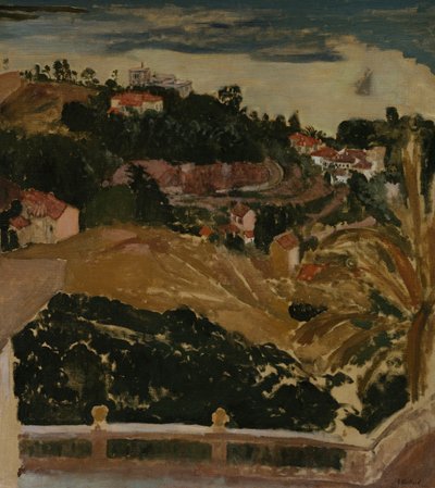 Uitzicht op Cannes door Edouard Vuillard