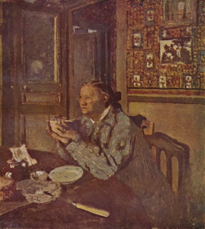 Vrouw met een kom, ca. 1897, 1946 door Edouard Vuillard