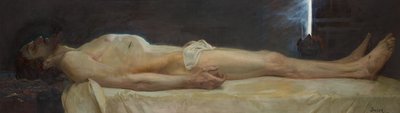 Lijk van Christus door Eduard Adrian Dussek