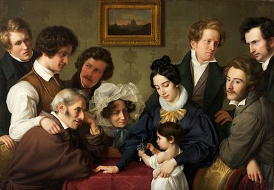 De Schadow Kring. De Familie Bendemann en hun Vrienden door Eduard Bendemann