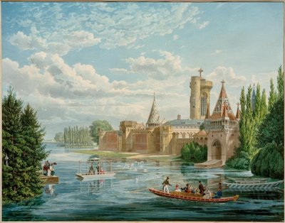 Franzensburg (gebouwd 1801-1836 onder Keizer Franz I) door Eduard Gurk