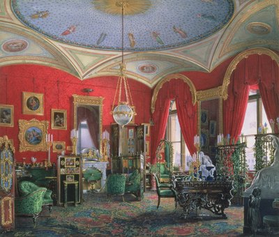 Interieur van het Winterpaleis door Eduard Hau
