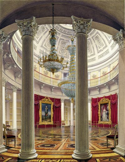De Rotunda, Winterpaleis, 1862 door Eduard Hau