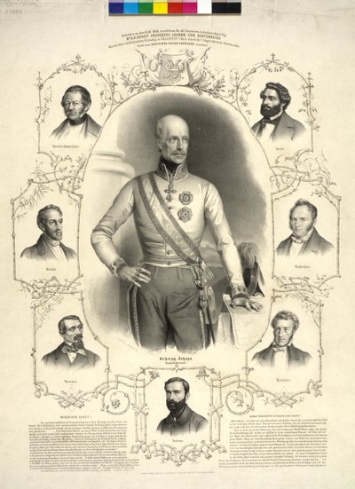 Aartshertog van Oostenrijk Johann door Eduard Kaiser