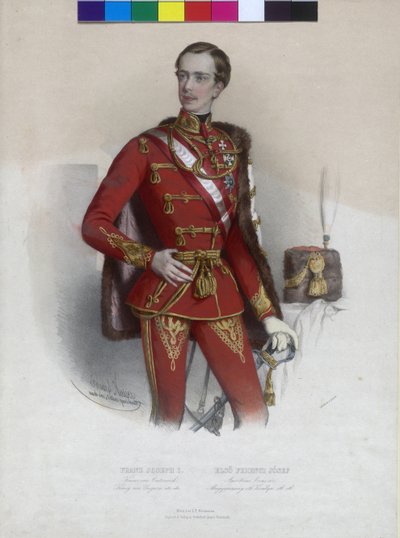 Keizer van Oostenrijk Franz Joseph I door Eduard Kaiser