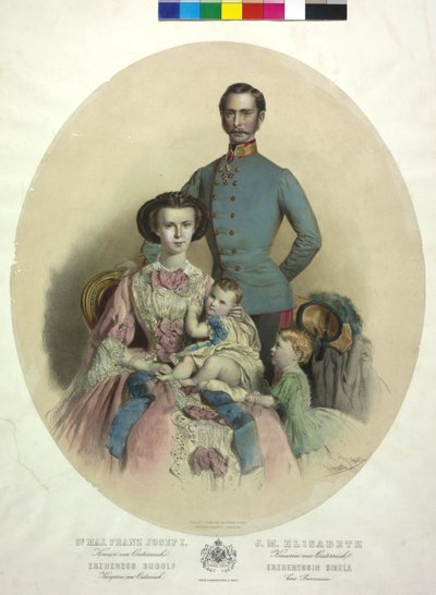 Keizer van Oostenrijk Franz Joseph I door Eduard Kaiser