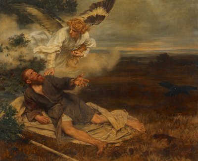 Elias door Eduard Karl Franz von Gebhardt