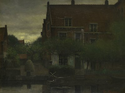 Bewolkte dag door Eduard Karsen