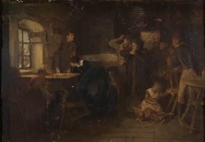 De ingehaalde vluchtelingen door Eduard Kurzbauer