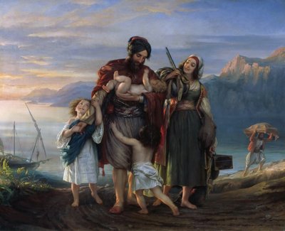 Thuiskomst van Armatoles door Eduard Magnus