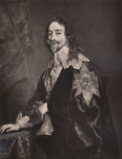 Karel I, koning van Groot-Brittannië en Ierland door Eduard Mandel