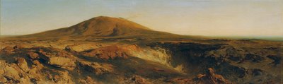 De top van de Etna 1878 door Eduard Peithner von Lichtenfels