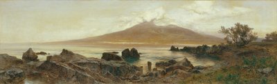 De Vesuvius door Eduard Peithner von Lichtenfels
