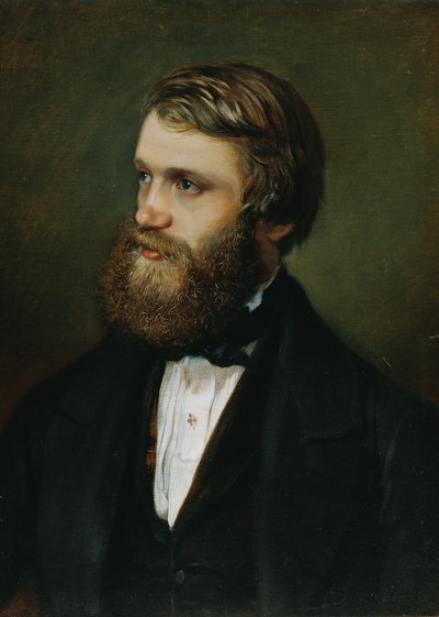 Zelfportret door Eduard Ritter von Engerth