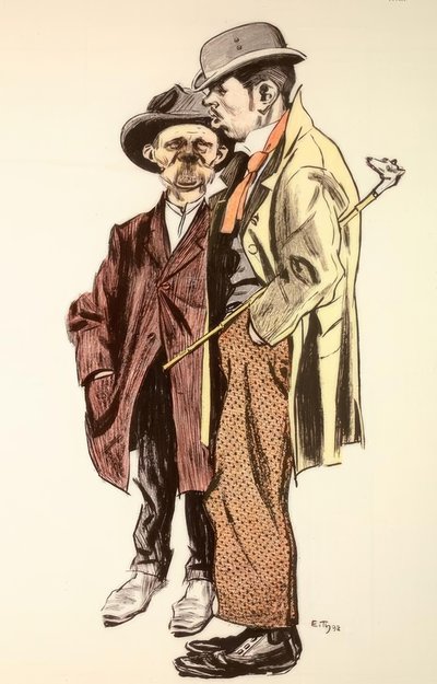 De parvenu door Eduard Thöny