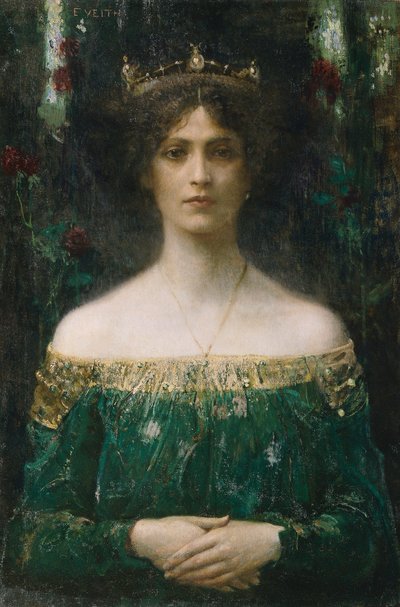 De koningsdochter door Eduard Veith