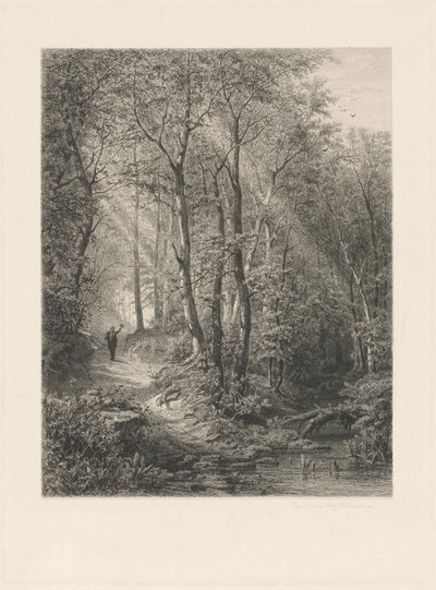 Lente door Eduard Willmann, after Julius Mařák
