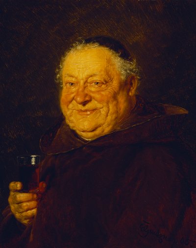 Goed brouwsel, 1905 door Eduard von Grutzner