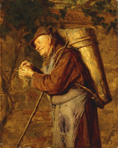 Kloosterproducten, 1888 door Eduard von Grutzner