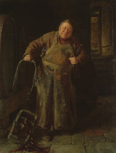 Het Gebroken Handvat, 1900 door Eduard von Grutzner