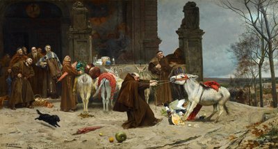 Terug naar de abdij door Eduardo Zamacois y Zabala