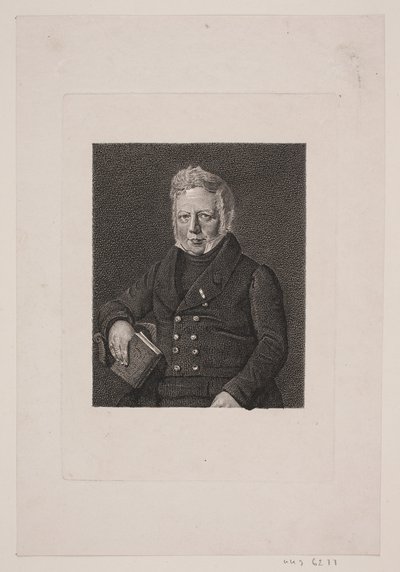 Peter Oluf Brøndsted door Edvard Fortling