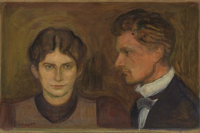 Aase en Harald Norregaard door Edvard Munch