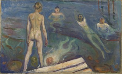 Badende Jongens door Edvard Munch