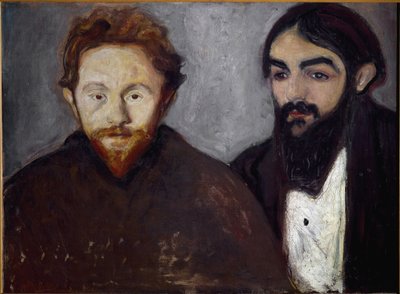 Dubbelportret door Edvard Munch