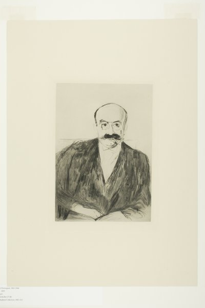 Dr. Max Asch door Edvard Munch