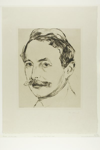 Dr. Max Linde door Edvard Munch