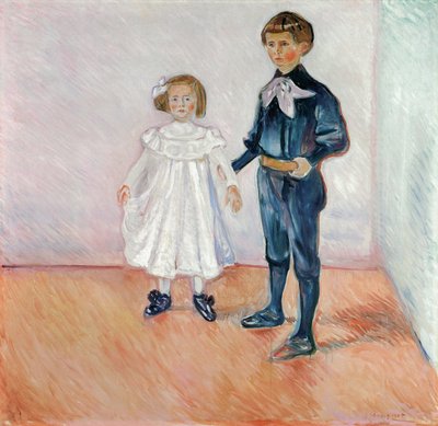 Erdmute en Hans-Herbert Esche, door Munch, Edvard (1863-1944) door Edvard Munch