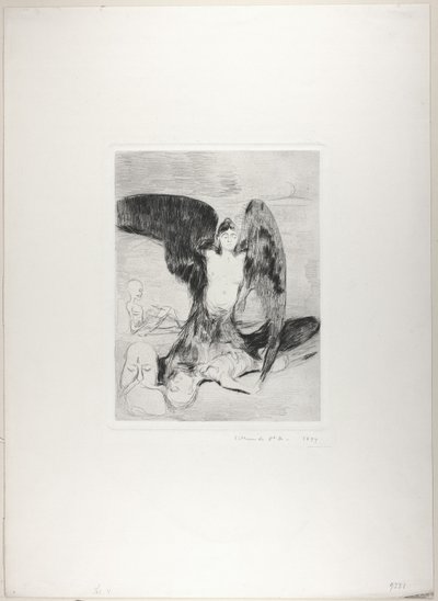 Harpy door Edvard Munch