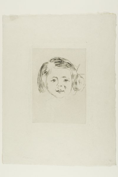 De dochter van Herbert Esche door Edvard Munch