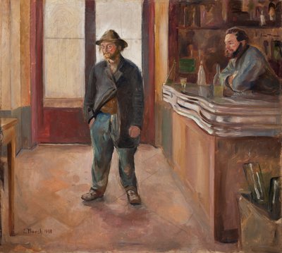 In de herberg door Edvard Munch